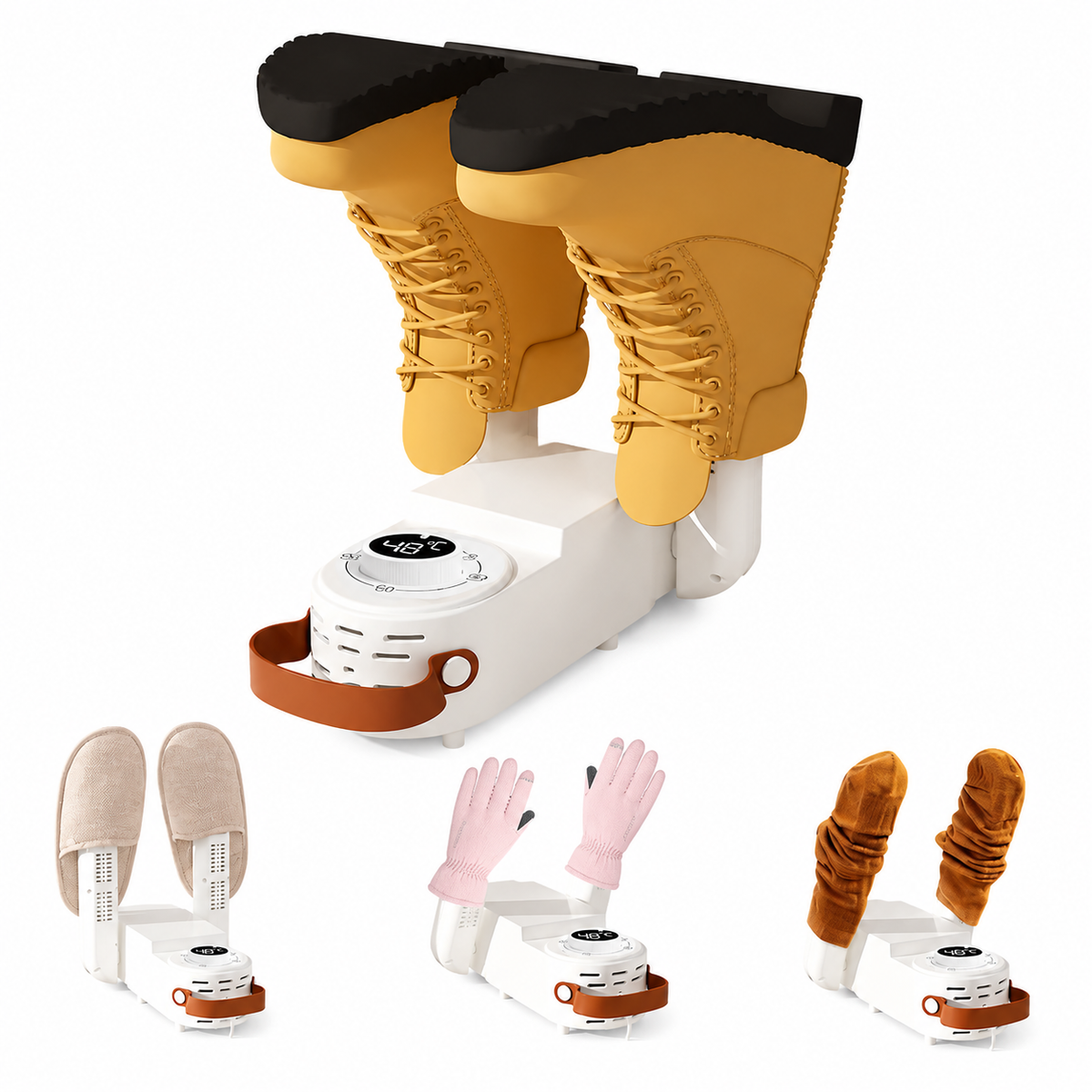 Secador de Aire Caliente para Zapatos y Ropa Pequeña